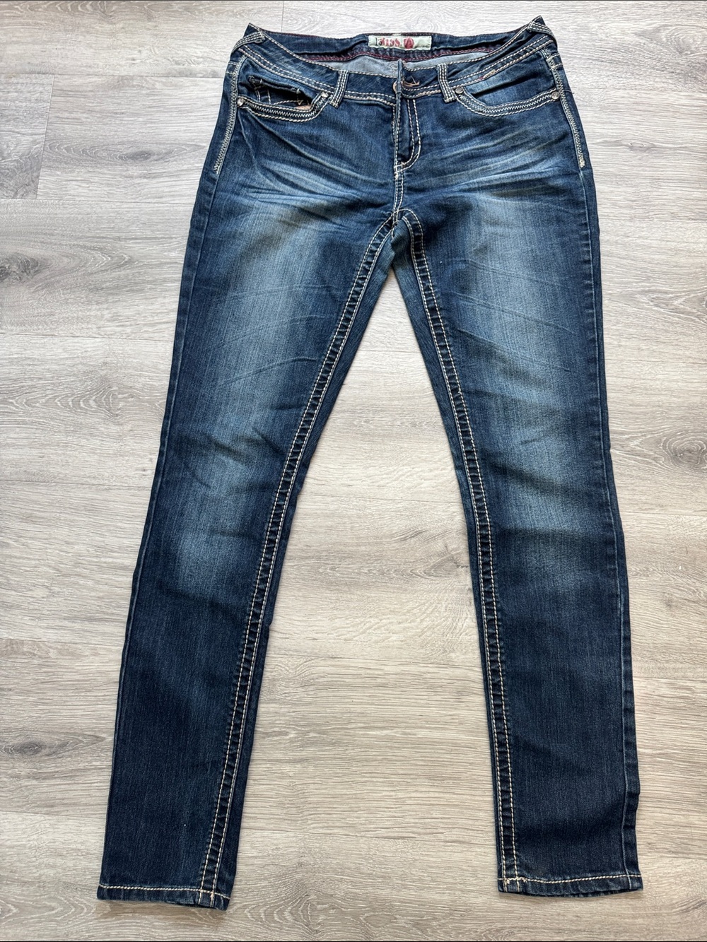 1st Kiss Women's Dark Blue Skinny Jeans
